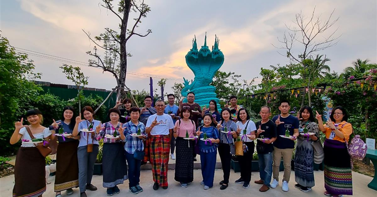 รองคณบดีฝ่ายวิจัย คณะศิลปศาสตร์ ร่วมจัดกิจกรรมศึกษาดูงาน ณ พิพิธภัณฑ์ชุมชนมีชีวิตจังหวัดบึงกาฬ
